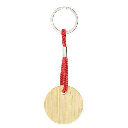 <p>ROUND BAMBOO KEYRING “YIBIN”</p>