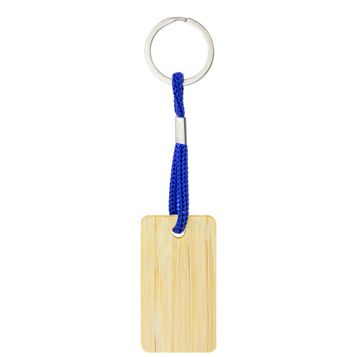 <p>RECTANGULAR BAMBOO KEYRING “YIBIN”</p>