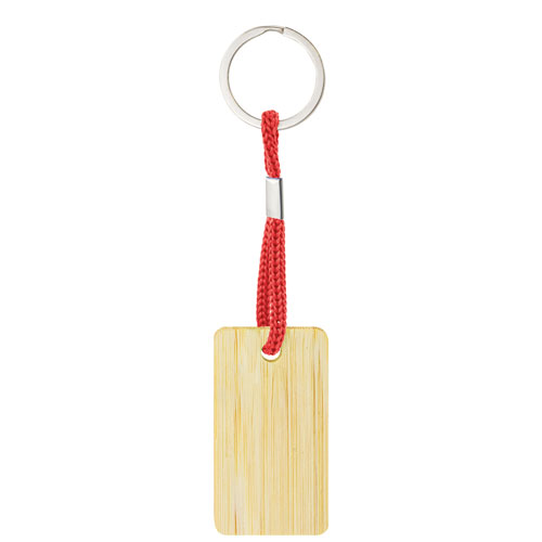 <p>LLAVERO DE BAMBÚ RECTANGULAR "YIBIN"</p>