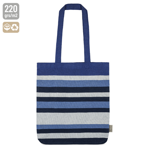 BOLSA RAYAS DE ALGODÓN RECICLADO "TRINITY"
