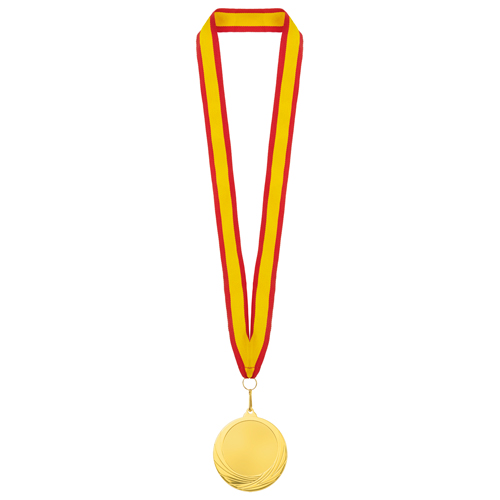 MEDALLA DE ORO "ZEUS" LANYARD ESPAÑA