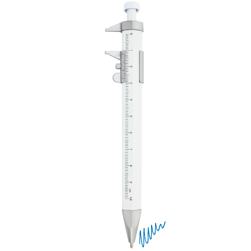 WHITE SCALE MEASURER PEN