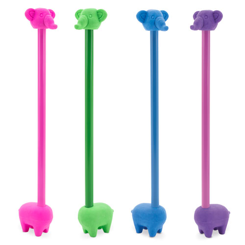 SET LAPICES CON GOMA ELEPHANT(PACK 4 PCS)