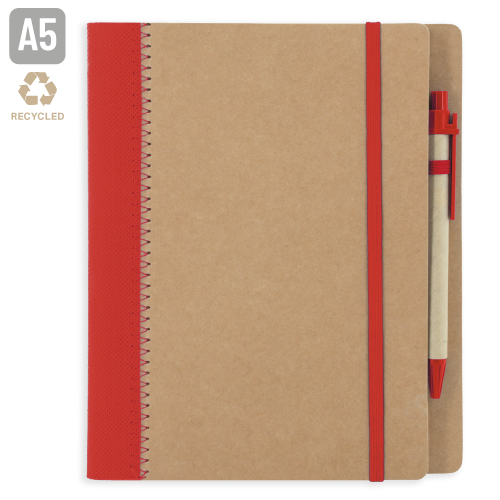 CUADERNO A5 CARTON RECICLADO 