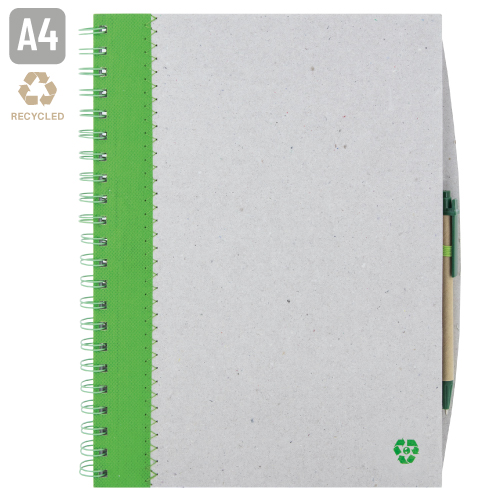 CUADERNO A4 CARTON RECICLADO 