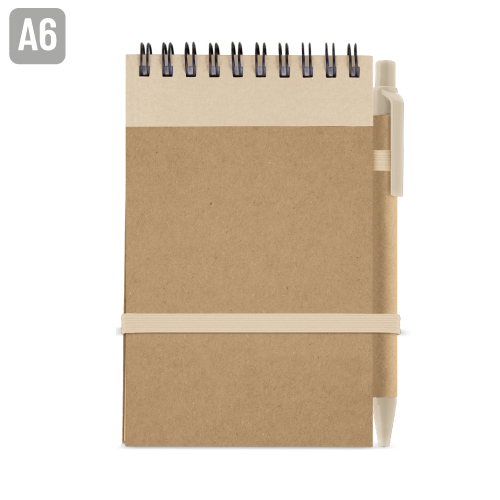 NOTEBOOK RECYCLED CARDBOARD