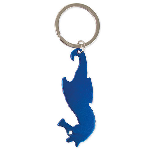  ALUMINUM KEYRING SEAHORSE