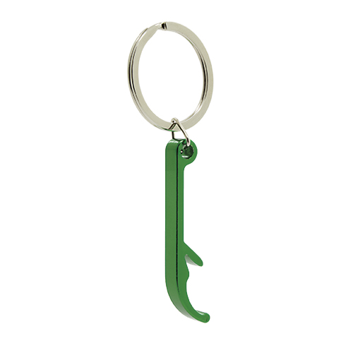 ALUMINIUM KEYRING + OPENER