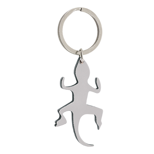 KEYRING ALUMINIUM LÉZARD "LAGARTO IBIZA"