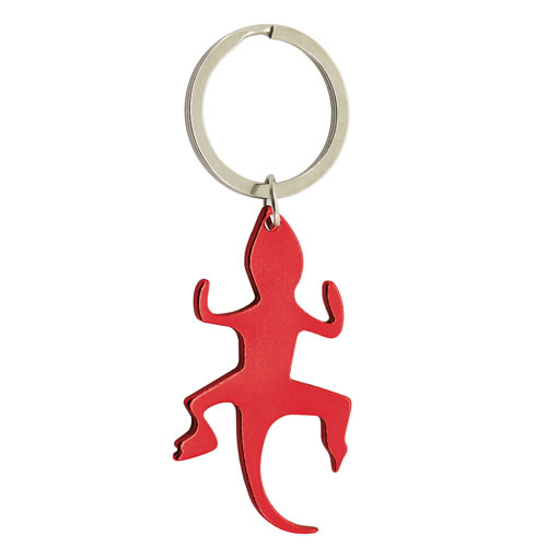 KEYRING ALUMINIUM LÉZARD 