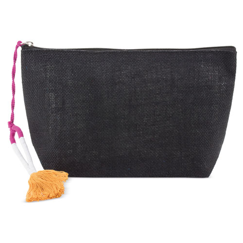LAMINATED JUTE TOILET BAG "LIPY"