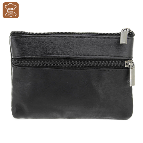 LEATHER PURSE + KEY RING "MINOS"