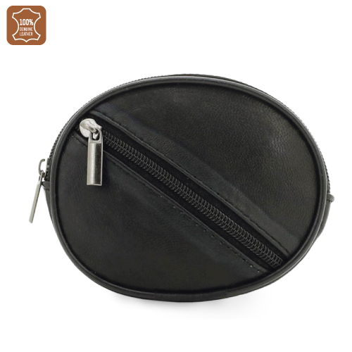 ROUND PURSE + KEYRING 