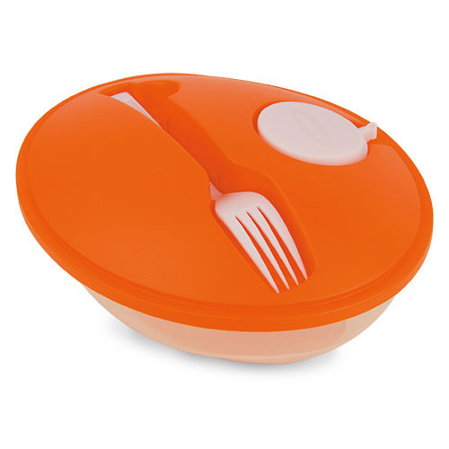 ENSALADERA OVAL NARANJA