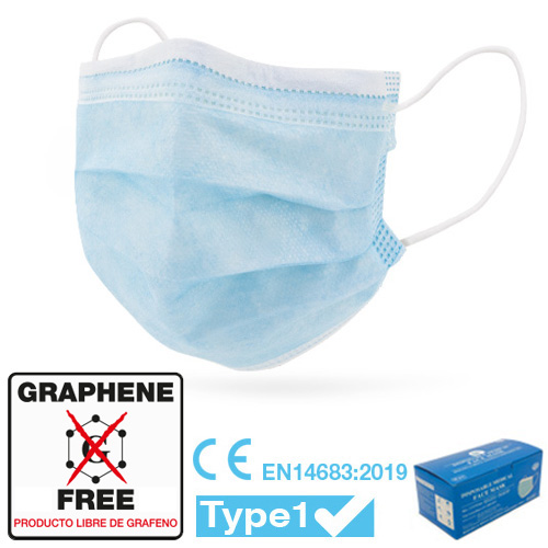 - MASCARILLA MEDICA QUIRURGICA DESECHABLE TIPO I - MASCARILLA MEDICA QUIRURGICA DESECHABLE TIPO I