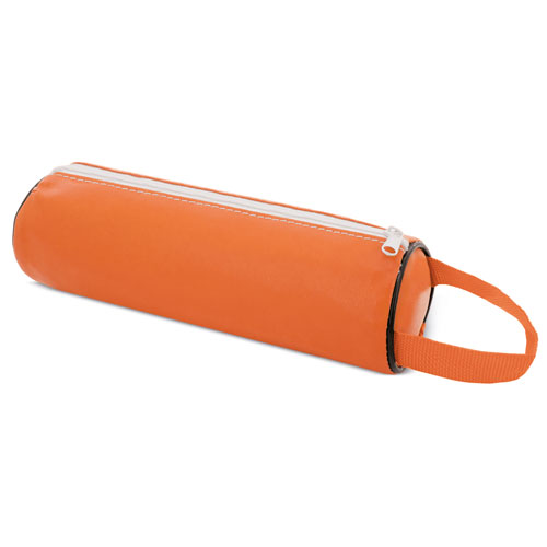 ESTUCHE LAPICES POLIPIEL NARANJA