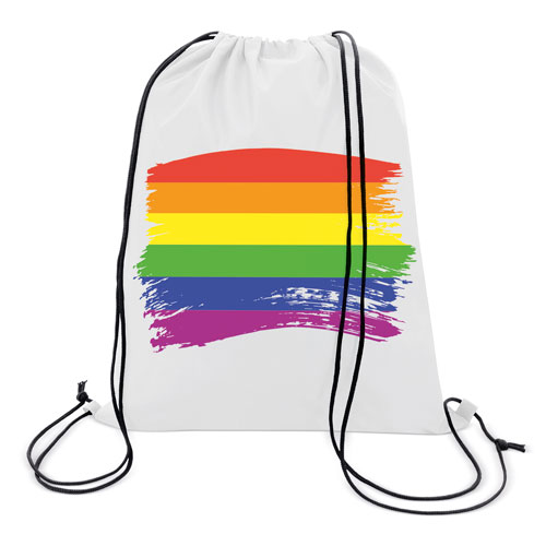 MULTICOLORED POLYESTER BACKPACK 