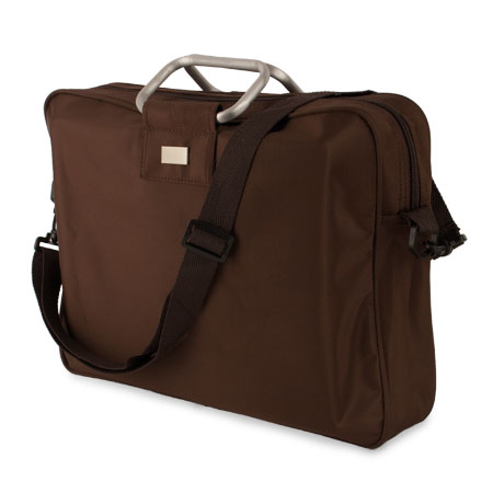 "LISBOA" BRIEFCASE WITH ALUMINIUM HANDLES