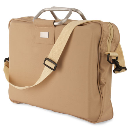 "LISBOA" BRIEFCASE WITH ALUMINIUM HANDLES
