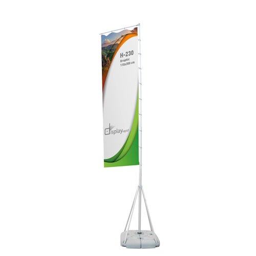OUTDOOR PROMOTIONAL FLAG 5M
