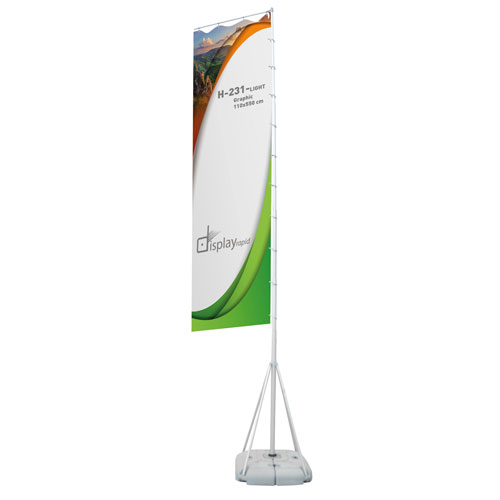 OUTDOOR PROMOTIONAL FLAG 7M
