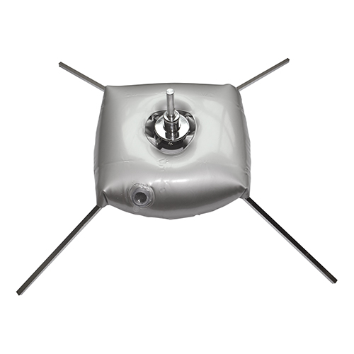 METAL CROSS SHAPED BASE 