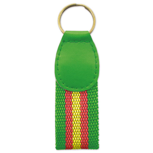 KEY RING MILAN FLAG SPAIN VE