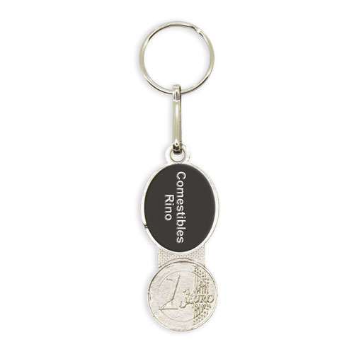 PERSONALIZED EURO KEYRING 