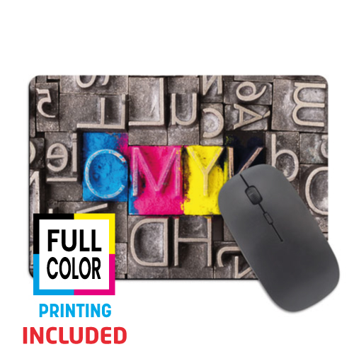 <p>PERSONALISED FULL COLOUR MOUSE PAD 22X15 CM</p>