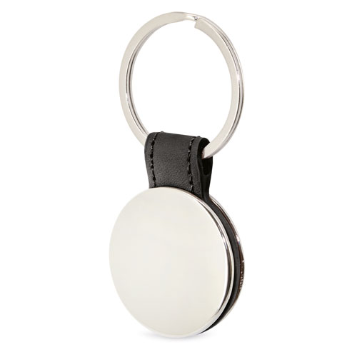 ROUND METAL KEYRING