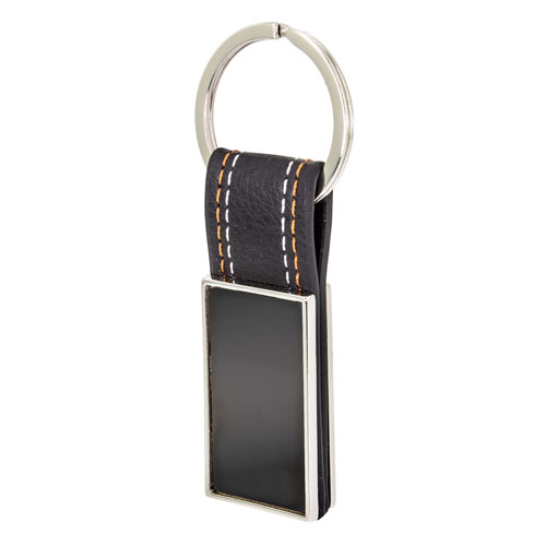 METALLIC KEY RING "BLACKY"
