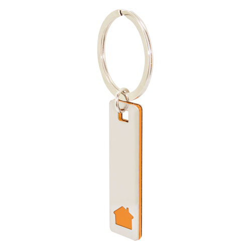 ELONGATED HOUSE KEYRING