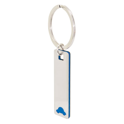 ELONGATED CAR KEYRING