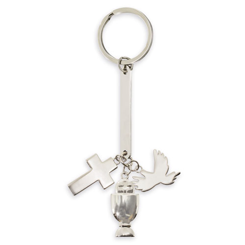 1ST COMMUNION METAL KEYRING 