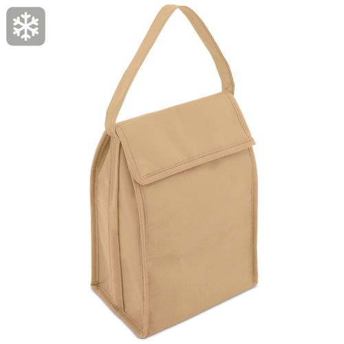 9 CANS COOLER BAG BEIGE COLOUR 