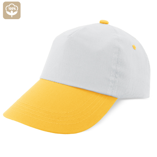 TWO COLORS 5 PANELS CAP