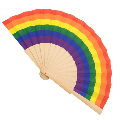 WOODEN FAN 16 BARS 