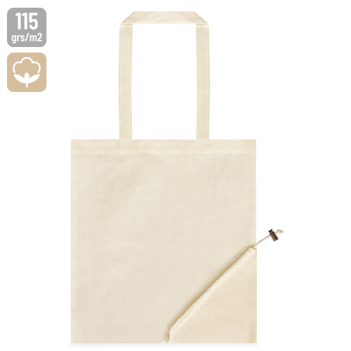 Foldable cotton bag 