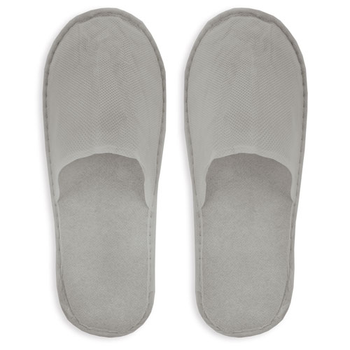 ZAPATILLAS NON WOVEN (PAR) GRIS PERLA