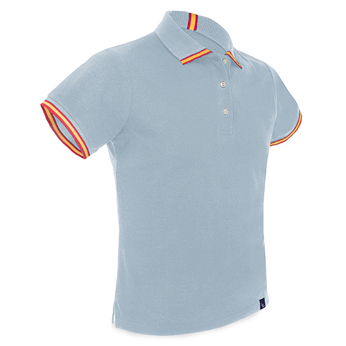 POLO WITH SPANISH FLAG MAN 