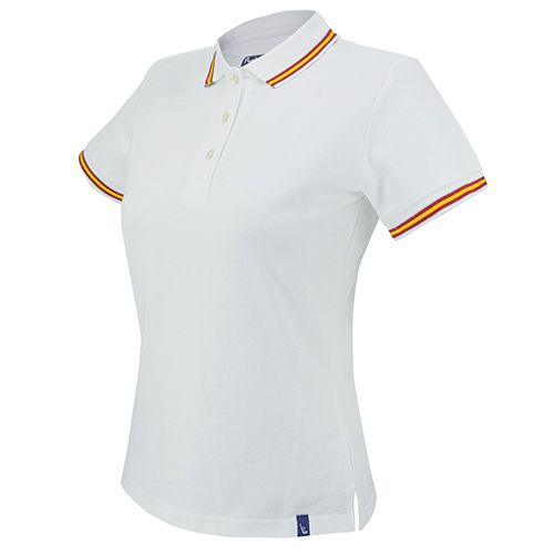WOMAN FLAG POLO PIERRE DELONE 