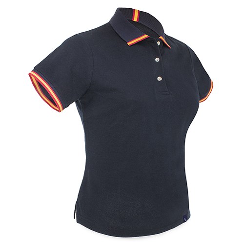 POLO WITH SPANISH FLAG WOMAN 