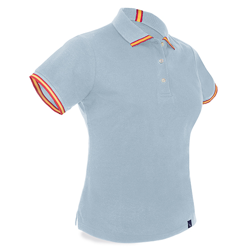 POLO WITH SPANISH FLAG WOMAN 