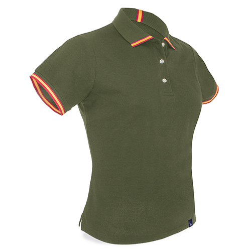 POLO WITH SPANISH FLAG WOMAN 