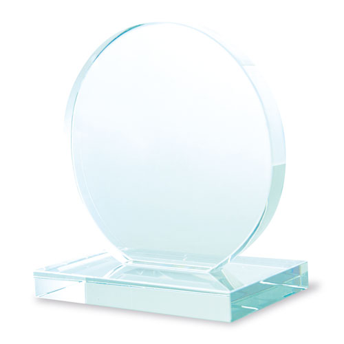 ROUND GLASS TROPHY 