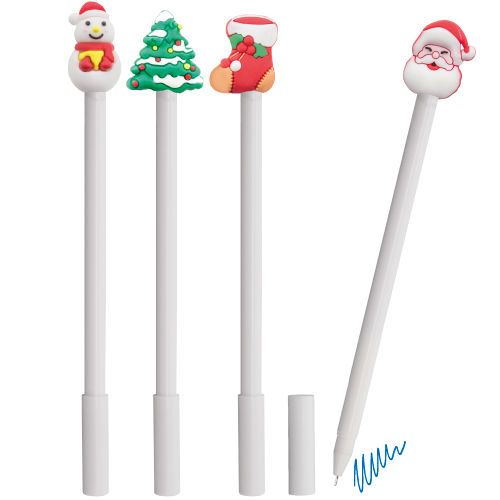 SET DE BOLIGRAFOS NAVIDEÑOS (4 MODELOS)