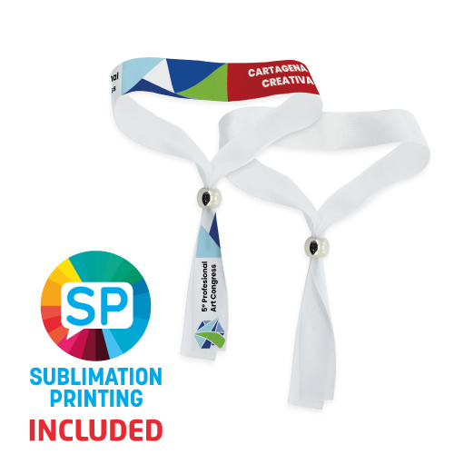 SUBLIMATION BRACELET WITH ADJUSTABLE CLOSURE "DANLU"