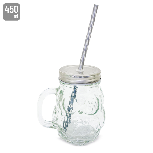 GLASS MUG OWL