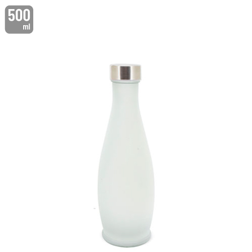 BOTELLA ESMERILADA 500ML "AQUA SANA"