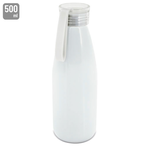 Aluminium bottle with silicon lid for sublimation